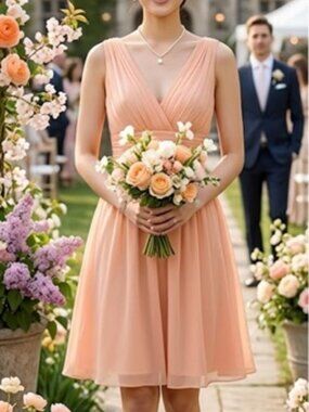 NWT-2-J.Crew Wedding Bridesmaid Ava dress in silk chiffon - MISTY ROSE
